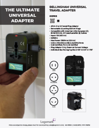 GC5106 Bellingham - Universal Travel Adapter